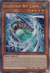 Surfacing Big Jaws - ROTA-EN001 (Quarter Century Secret Rare) - 1st Edition